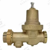 WILKINS Pressure Reducing Valve: FNPT x FNPT, 1 1/2 in Pipe Size, Brass, 15 psi to 75 psi, NPT x NPT (MPN 112-600XL3). Key specifications — Brand: WILKINS; Low-Lead Compliance: Low-Lead Compliant.