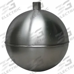 NAUGATUCK Float Ball: Float Ball, 3/8 in IPS Thread, 3/8 in Thread Size, IPS Thread, External (MPN GR10S418HF). Key specifications — Connection Location: External; Brand: NAUGATUCK.
