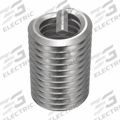 APPROVED VENDOR Helical Insert: Tanged Tang Style, Free-Running, M8-1.25 Thread Size, Plain - Free-Running Tanged Helical Inserts