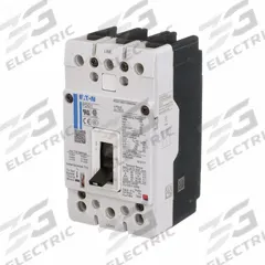 EATON Molded Case Circuit Breaker: 50 A Amps, 65kA at 480V AC, Instantaneous, ABC, Line/Load Lug (MPN PDG13M0050MSAJ). Key specifications — Series: PD Series; Max. AIR Rating: 65kA at 480V AC; Instantaneous Trip: Instantaneous; Phase Connection: ABC; Terminal Connection: Line/Load Lug; Frame Size: 1.