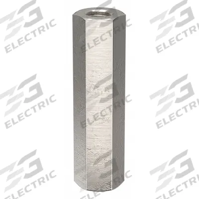 APPROVED VENDOR Standoff: Inch, Female x Female, Hex, Aluminum, Plain, 1 1/4 in Overall Lg - Aluminum Female x Female Standoffs