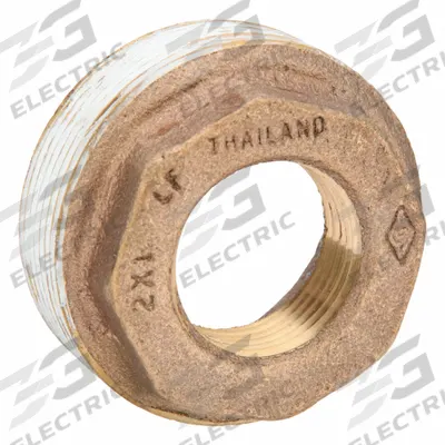 APPROVED VENDOR Metal Pipe Straight: Straight, 2 in x 1 in - Threaded Low-Pressure Pipe Fittings for Potable Water with Thread Sealant