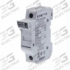 BUSSMANN Fuse Block: Finger-Safe, 1 Pole, 600 V AC, DIN Rail Mounting, Box Lug Termination (MPN CHCC1DU). Key specifications — Brand: BUSSMANN.