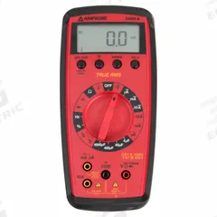 AMPROBE Digital Multimeter: TRMS, CAT II 1000V/CAT III 600V, 1,000 V Max AC Volt Measurement (MPN 34XR-A). Key specifications — Instrument Counts: 3,999; Brand: AMPROBE; Calibration Certificate Included: Not Included.