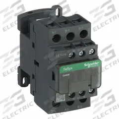 SCHNEIDER IEC Magnetic Contactor: Non-Reversing, 3 Poles, 3NO Contacts, 25 A, 240V AC Coil (MPN LC1D25U7). Key specifications — Brand: SCHNEIDER; Integrated Surge Suppression: No.