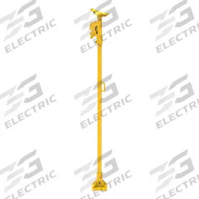ENERPAC Mine Timber Fork: 126 in Max Ht, 88 in Min Ht, 38 in Stroke Lg - Ratcheting Support Braces