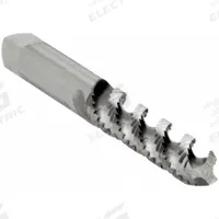 CHICAGO-LATROBE Spiral Flute Tap: 1/4"-20 UNC, H11 / 1B, 3 Flute, Semi-Bottoming Chamfer (MPN 313525)