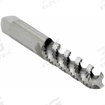 CHICAGO-LATROBE Spiral Flute Tap: 1/4"-20 UNC, H11 / 1B, 3 Flute, Semi-Bottoming Chamfer (MPN 313525) - Oversized Spiral-Flute Taps