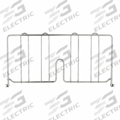 METRO Shelf Divider: 18 in x 2 in x 8 in - Dividers for Wire Shelving