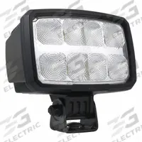 GROTE Trilliant long range DT: Rectangular, LED, Deutsch DT, Black, 6 3/16 in Overall Wd (MPN 63Z51). Key specifications — Housing Color: Black; Brand: GROTE; Electrical Connection: Deutsch DT.