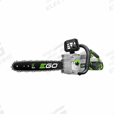 EGO Chainsaw: 16 in Bar Lg, Rear Handle, Auto Chain Oiler, 4.0 Ah Battery Capacity - Battery-Powered Chainsaws