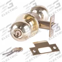 ARROW Door Lockset: Office Knob Locksets, Brass, Interchangeable Core, ADA Compliant (MPN RK11BD 3 CS). Key specifications — Lockset Style: Ball.