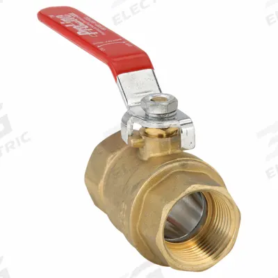 APPROVED VENDOR Manual Two-Way Ball Valve: 1 in, Brass, Straight, FIP x FIP - Brass Ball Valves