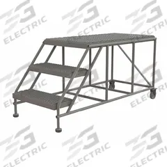 TRI-ARC Mobile Work Platform: 2.5 ft Platform Ht - Max, 24 in x 47 in, Steel, 800 lb Load Capacity (MPN WLWP032448). Key specifications — Mobility: Rolling; Brand: TRI-ARC; Color: Gray; Height Adjustability: Fixed Height; Includes Handrails: Handrails Not Included; Locking Mechanism: No Locking Mechanism; Handrails: No Handrails.