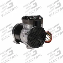 GAST Rocking Piston Compressor Vacuum Pump: 0.25 hp, 1 Phase, 115/230V AC, 26.2 in Hg Max Vacuum (MPN 86R130-101-N270X). Key specifications — attr50761: 115/230V AC; attr50712: GAST; attr51763: 1.