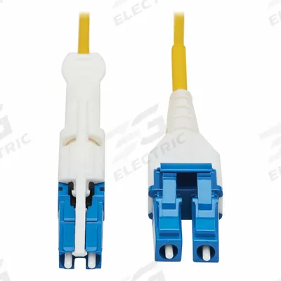 EATON TRIPP LITE Fiber Cable: Single Mode, 32.8 ft Lg, CS / UPC Male End 1 - Single-Mode Fiber Optic Patch Cords