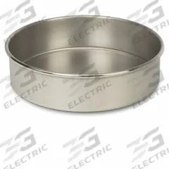 ADVANTECH Testing Pan: 8 in Overall Dia, Stainless Steel (MPN PS8F). Key specifications — Brand: ADVANTECH; Product Type: Testing Pan; Material: Stainless Steel.
