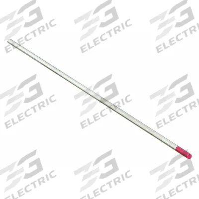 WESTWARD Tungsten Electrode: Thoriated, 1/8 in x 7 in, Red, EWTh-2 - Thoriated Tungsten Electrodes