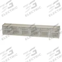 AKRO-MILS Tip-Out Bin: 3 3/4 in x 23 5/8 in x 4 1/2 in, Frame/Panel/Rail/Wall, Beige, Unfinished (MPN 06706). Key specifications — Brand: AKRO-MILS.