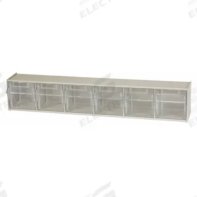 AKRO-MILS Tip-Out Bin: 3 3/4 in x 23 5/8 in x 4 1/2 in, Frame/Panel/Rail/Wall, Beige - Tip-Out Bins