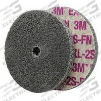 SCOTCH-BRITE Unitized Wheel: 6 in Dia x 1/2 in W, 5/8 in Arbor Hole, Silicon Carbide, Fine, Soft (2) (MPN 7100106744). Key specifications — Series: XL-UW; Brand: SCOTCH-BRITE.