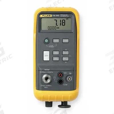 FLUKE Handheld Pressure Calibrator: Fluke-718 30, Included - Standard Handheld Pressure Calibrators