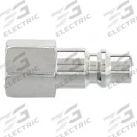 SPEEDAIRE Quick Connect Hose Coupling: 3/8 in Body Size, 3/8 in Hose Fitting Size, FNPT, Female (MPN 30E702). Key specifications — Brand: SPEEDAIRE; Thread Size: 3/8"-18; Hose Fitting Gender: Female.