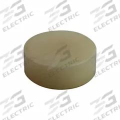 KIPP Rear-Mount Insert w/Flat Face: 20 mm Dia, M6, 12 mm Ht, Smooth, Acetal Body (MPN K0385.20129). Key specifications — Brand: KIPP.