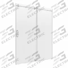 FOREMOST Tub and Shower Door: 56 in Min. Door Wd, 60 in Max. Door Wd, 76 in Overall Ht, Frameless (MPN MRRL6076-CL-SV). Key specifications — Brand: FOREMOST.