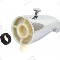 APPROVED VENDOR Diverter Spout: 1/2 in_3/4 in Connection Size, IPS Connection, 5 1/4 in Spout Reach (MPN 15086). Key specifications — Tub Spout Connection Type: IPS; Trim Finish: Chrome; Tub Spout Material: Zinc; Brand: APPROVED VENDOR.