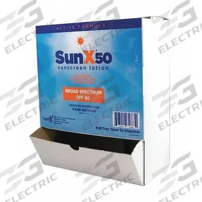SUNX Sunscreen: 50 SPF, Lotion, 0.25 oz