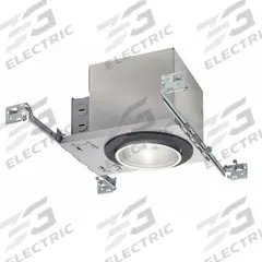 Downlight: New Construction, 4 in Dia, 900 lm, 2700K, 11.6 W, 120V AC (MPN IC1LED G4 09LM 27K 90CRI 120 FRPC). Key specifications — Voltage: 120V AC; Trim Color: Available Separately; Brand: LITHONIA LIGHTING; Ceiling Type: Flat Ceiling; Reflector or Baffle Color: No Reflector or Baffle; Trim Style: Available Separately; Dimmable: Yes; Color Temperature: 2700K.