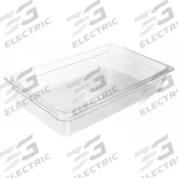 CRESTWARE Food Pan: Full Size, Rectangular, NSF Certified, 20 3/4 in Overall Lg, 2 3/4 in Overall Dp (MPN FP12). Key specifications — Brand: CRESTWARE; Dishwasher Safe: Yes; NSF Certified: Yes; Product Type: Food Pan; Manufacturer Part Number: FP12.