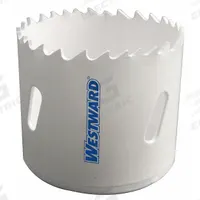 WESTWARD Hole Saw: 2 1/8 in Saw Dia., 4/6 Teeth per Inch, 1 1/2 in Max. Cutting Dp, Bi-Metal (MPN 29VU21). Key specifications — attr1098070: 4/6; attr1098087: WESTWARD; attr1098073: 5/8"-18.