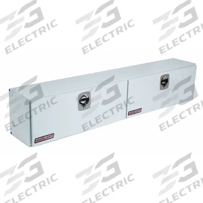 WEATHER GUARD Topside Truck Box: Topside Truck Box, Double Drop-Down Doors Lid, D-Handle - Double Drop-Down Door Topside Boxes