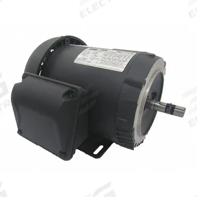 Dayton General Purpose Motor: C-Face/Rigid Base Mount, Totally Enclosed Fan Cooled - C-Face with Rigid Base 3-Phase General Purpose AC Motors