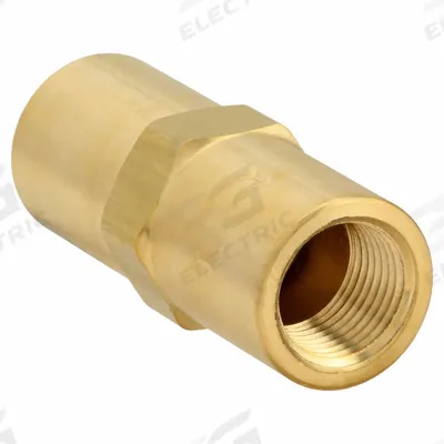 APPROVED VENDOR Piston Spring Check Valve: Piston, Inline Valve Body, 3/8 in Pipe Size - Brass Inline Piston Check Valves