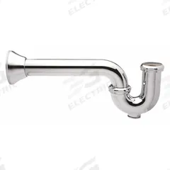 ZURN Trap: Cast Brass, Chrome-Plated, Silver, 1 1/2 in Nominal Pipe Size, 12 in Overall Lg (MPN Z8702-9BD-PC). Key specifications — Finish: Chrome-Plated; Includes: Brass Swivel Nuts; Includes Cleanout: Yes; Brand: ZURN; Material: Cast Brass.