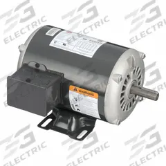 U.S. MOTORS General Purpose Motor: Rigid Base Mount, Open Air Over, 1 hp, 208-230/460V AC, 3,450 RPM (MPN D1P1A). Key specifications — Brand: U.S. MOTORS; Nameplate Voltage @ 60 Hz: 208-230/460V AC; Full Load Current @ 60 Hz: 2.8-2.8/1.4 A; Nameplate RPM @ 60 Hz: 3,450 RPM; Motor Enclosure: OAO.
