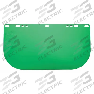 JACKSON SAFETY Face Shield Visor: 15 1/2 in Overall Wd, 8 in Overall Ht - General Purpose Replacement Visors