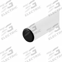 FLEXPIPE Pipe End Cap: Pipe End Cap, End Cap, Black, Rubber, 3/4 in Lg, 28 mm For Pipe Size, Glossy (MPN AP-ICAP). Key specifications — Product Type: Pipe End Cap; Brand: FLEXPIPE; Finish: Glossy; Corrosion Resistant: Yes; Material: Rubber.