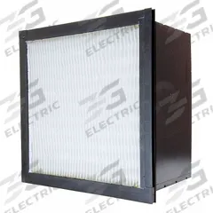 GRAINGER Minipleat Air Filter: 20 in x 24 in x 6 in, Synthetic, Plastic, Single Header, MERV 14 (MPN 52RR03). Key specifications — Brand: GRAINGER; Frame or Header Material: Plastic; Media Material: Synthetic.