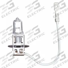 GROTE Halogen Bulb: Halogen, Spade Terminal (PK22s), 90971-5, 12V DC, 55 W Watt, 500 hr Rated Life. Key specifications — Brand: GROTE; Trade Number: 90971-5; Voltage: 12V DC.