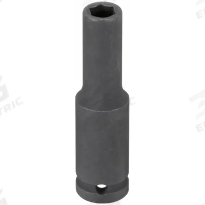 WESTWARD Impact Socket: 1/4 in Drive Size, Metric, 4.5 mm Socket Size, 6-Point, Deep - 1/4" Drive Impact Sockets