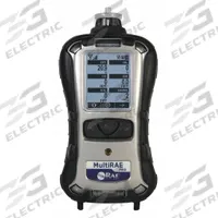 HONEYWELL Multi-Gas Detector: HONEYWELL RAE Systems MultiRAE Pro, Sampling Pump, Lithium Ion, LCD (MPN MCB3-A3C1REZ-02N). Key specifications — attr913797: Combustible; attr913799: Black; attr913778: Lithium Ion.