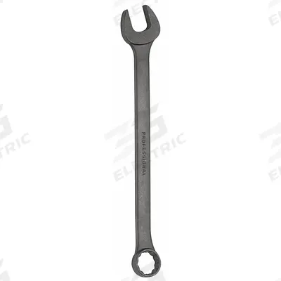 PROTO Combination Wrench: Alloy Steel, Black Oxide, 28 mm Head Size, 15 in Overall Lg - Metric 12-Point Combination Wrenches
