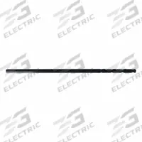 CLE-LINE Aircraft Extension Drill: #9, 12" Overall Lg, 135° Split Point, Black Oxide HSS (MPN C23769). Key specifications — attr1234097: 0.1960.