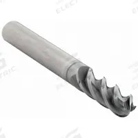 CLEVELAND Ball End Mill: Carbide, AP/MAX Coated, 4 Flute, 3/8" Mill Dia, 7/8" LOC, 2-1/2" OAL (MPN C80112)