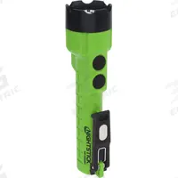 NIGHTSTICK General Purpose Handheld Flashlight: 350 lm, 6 hr Run Time at Max. Brightness, Green, ABS (MPN NSP-2424GMX). Key specifications — Brand: NIGHTSTICK; Battery Requirements - Broad: Includes 3 AA.
