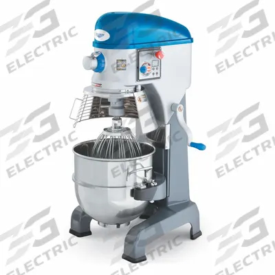 VOLLRATH Food Stand Mixer: 40 qt Capacity, 1 1/2 hp Horsepower, 3 Speeds, Floor - Bench Mixers